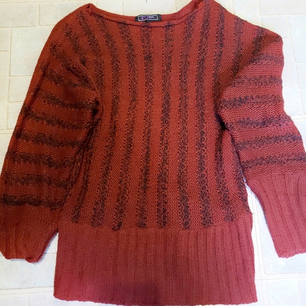 •Knit Sweater